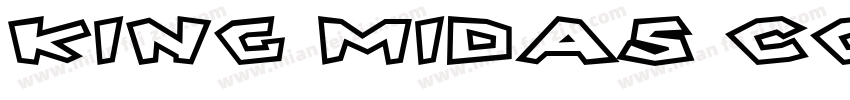 King Midas Condensed字体转换